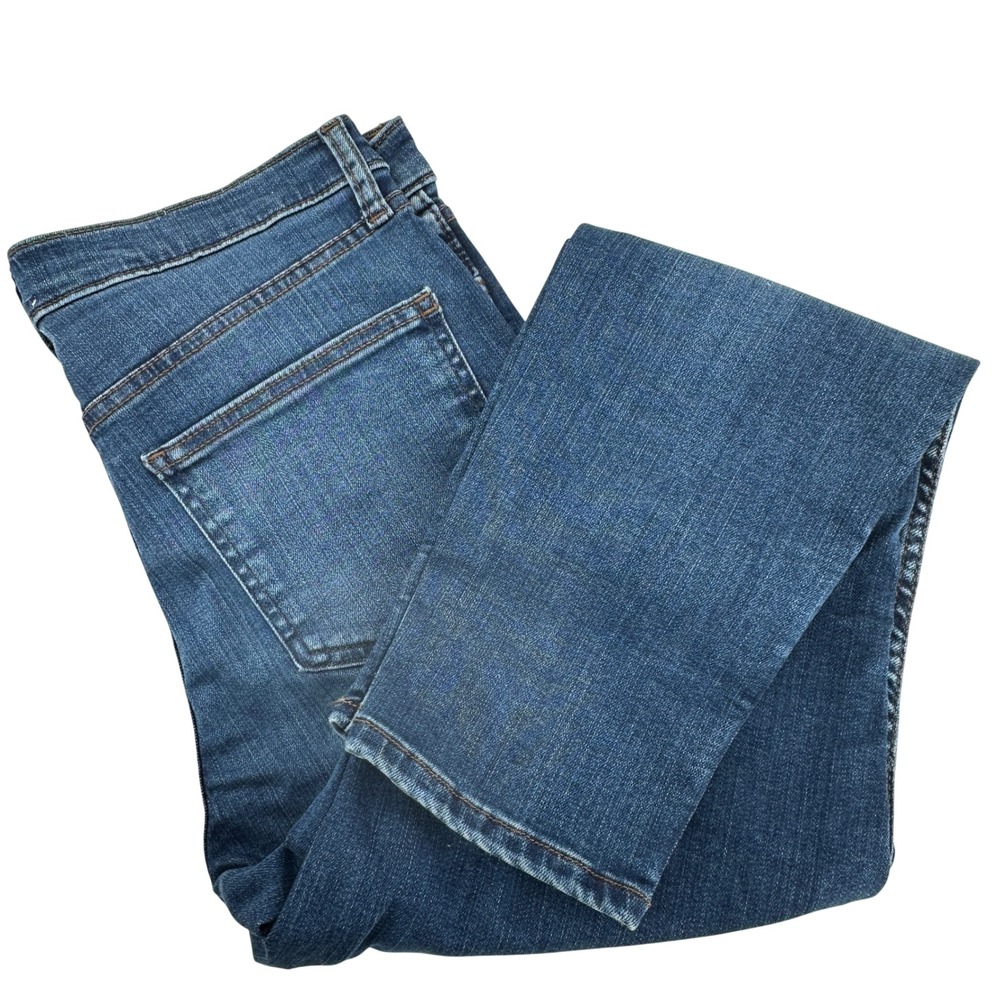 Kirkland Signature Women Blue High-Rise Skinny Fit Jeans Size 10 Stretch‎ Denim